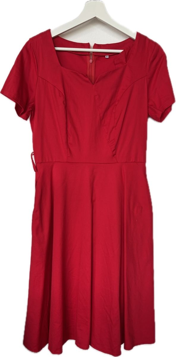 Vestiti: Robe rouge vintage taille M – Nuovo (secondo la descrizione) da Dotzigen venduto da SecondHandGems