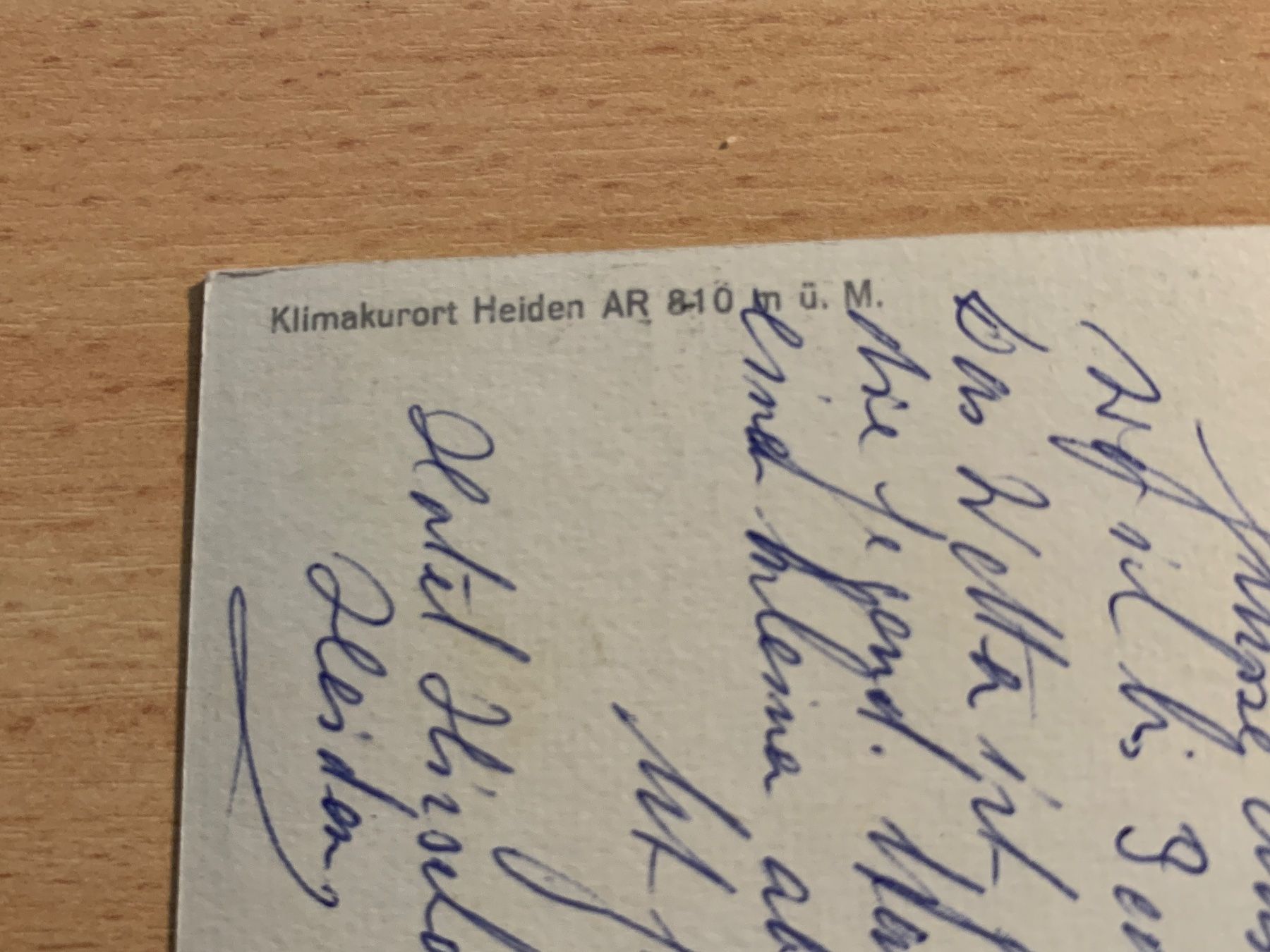Cartoline postali: ANTIKE ANSICHTSKARTE HEIDEN********* – Usato da Ibach venduto da lisch3 2