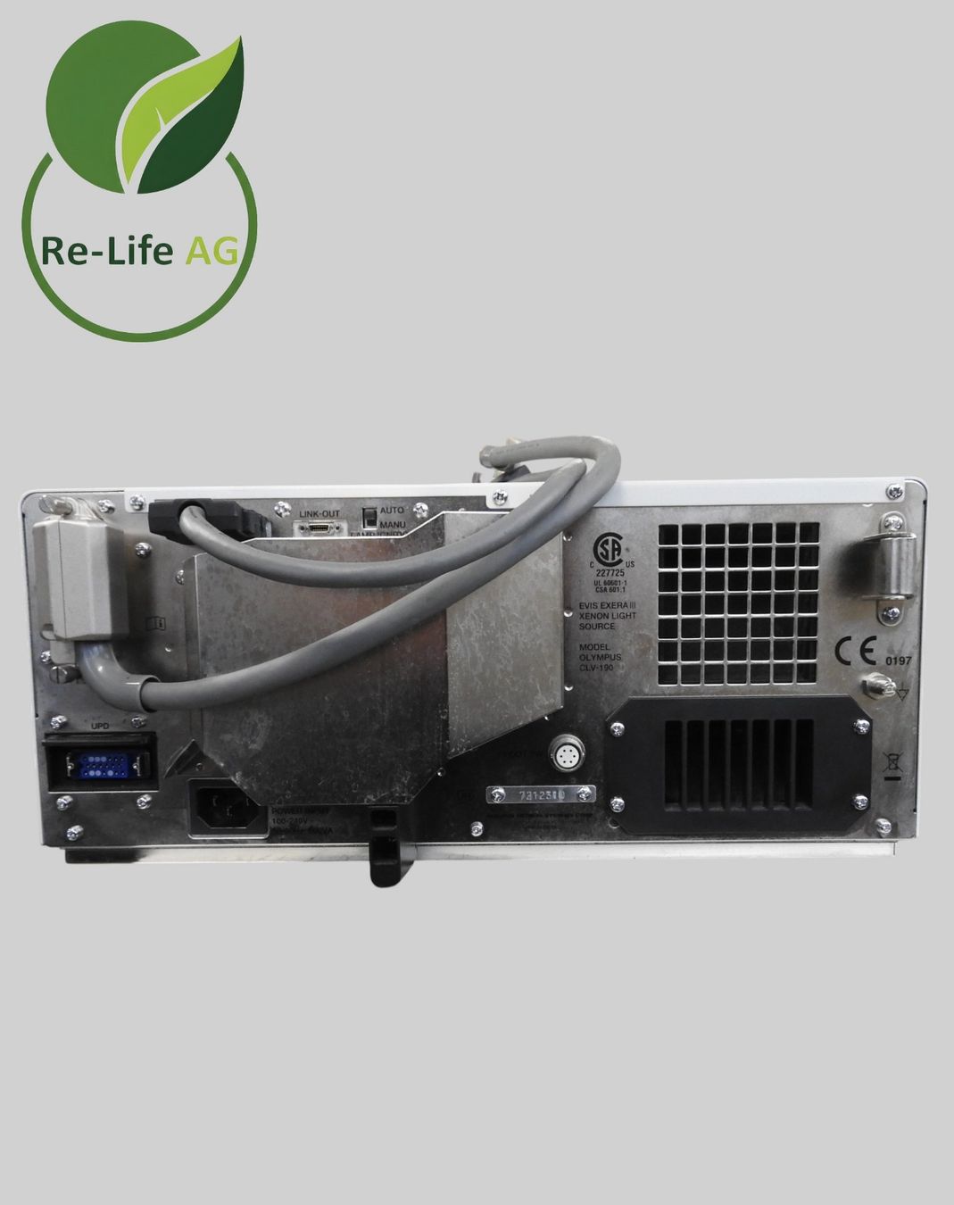 Alle Maschinen: Olympus Medical Systems | CLV-190 | Endoscopy Light Source – Gebraucht aus Reinach BL von Re-LifeAG_Labor 8