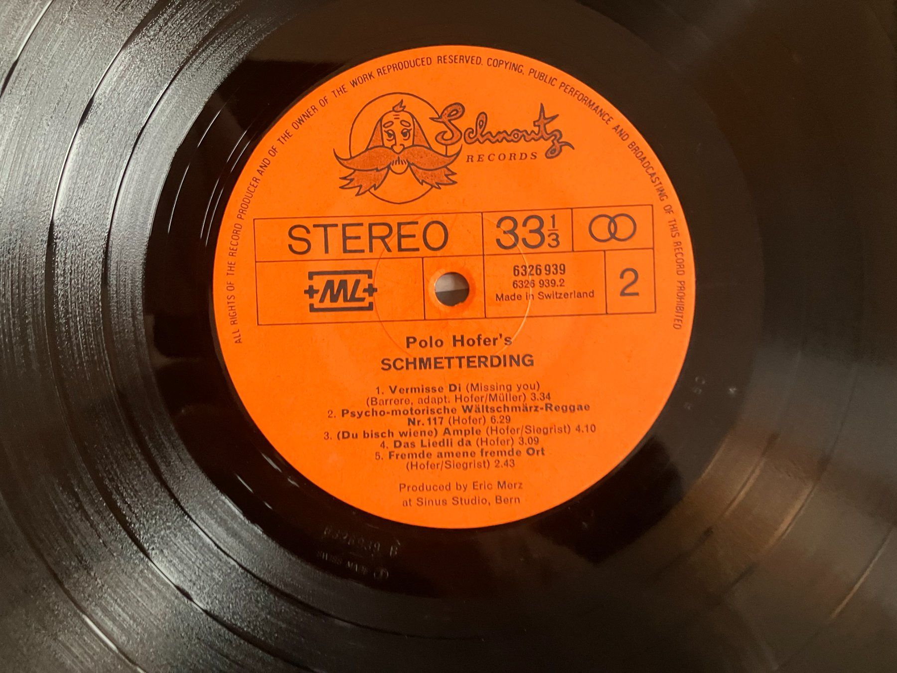 Dischi in vinile: Polo Hofer – Usato da Aarwangen venduto da Jukebox3 9