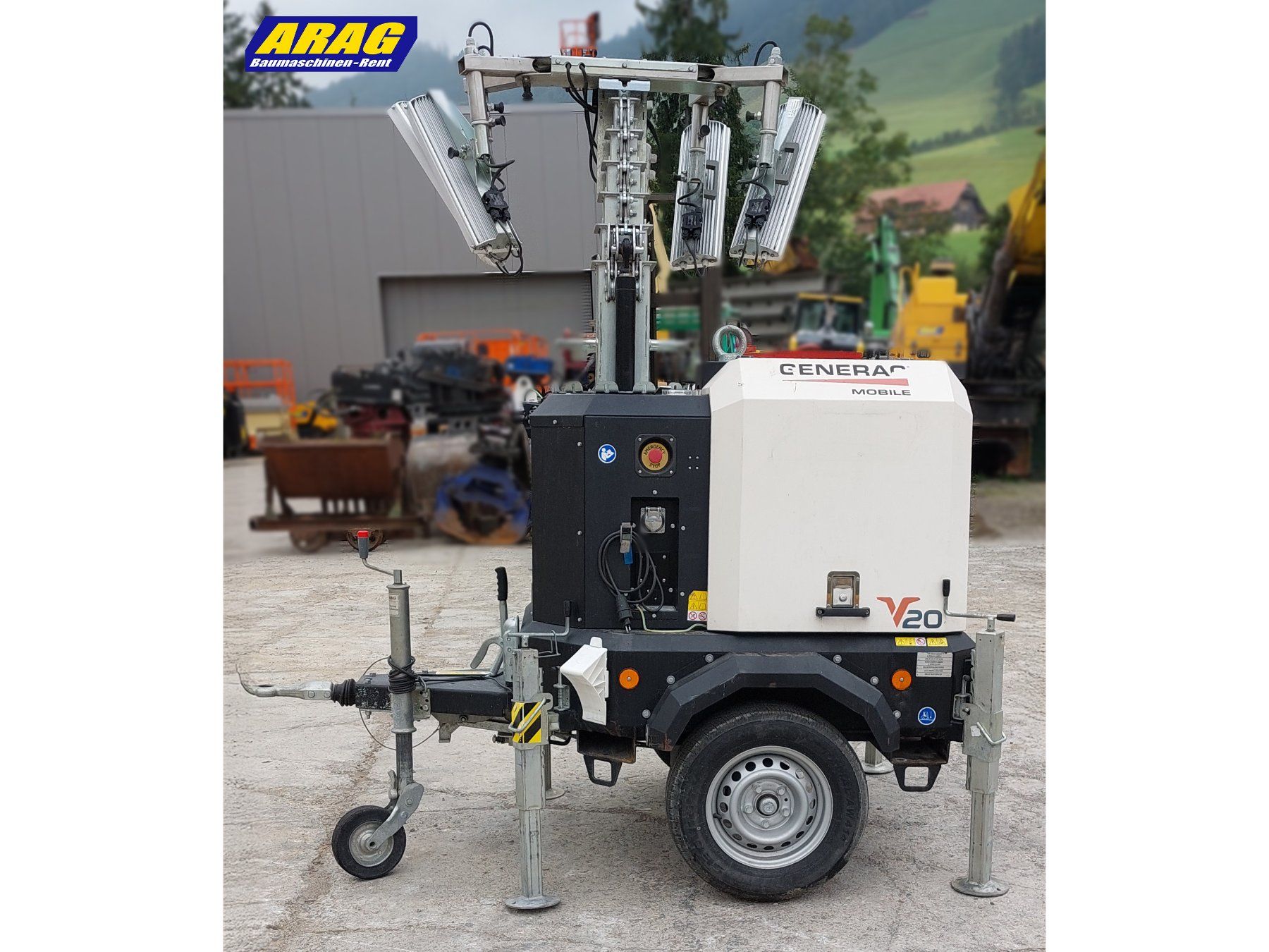 Lampade: Generac V20 Hyper Baustellenbeleuchtung – Usato da Hasle LU venduto da Arag08