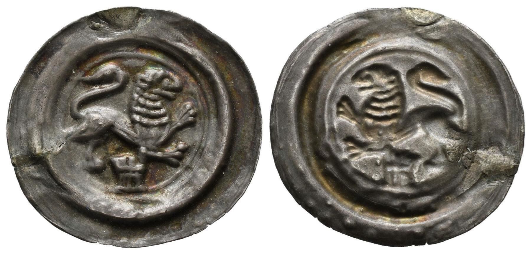 Backformen: Deutschland Braunschweig Brakteat /2083/ – Gebraucht aus Trimbach von Solothurn1
