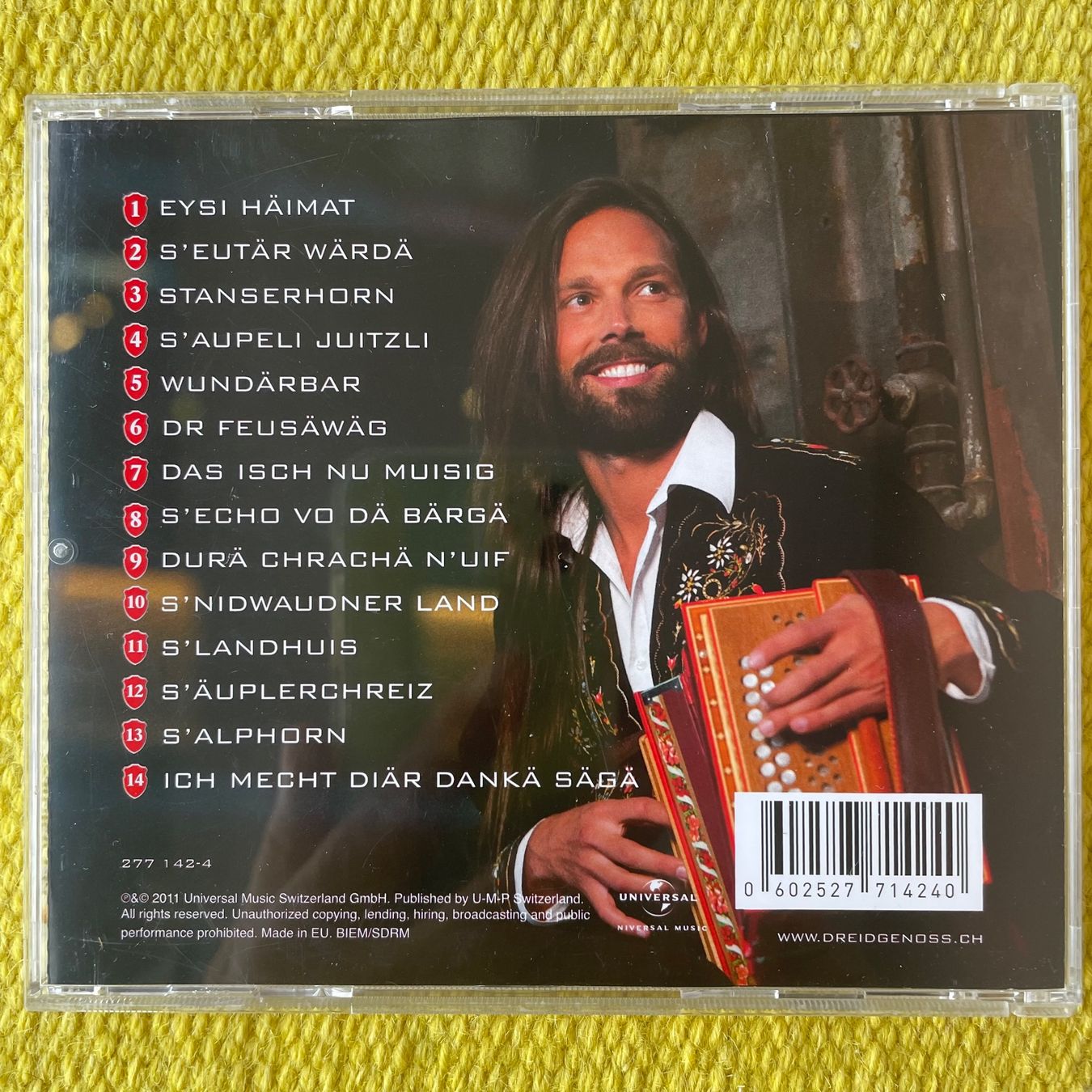 CD: DR EIDGENOSS-NIDWALDNER WURZLÄ – Usato da Rorschacherberg venduto da CD-Roli 1