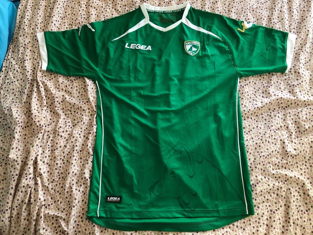 Maillot Umbro Avellino N°7 - Homme, Taille XL, Vert, Manches Longues, Polyester, Occasion