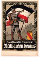 Ansichtskarte Militär 1. Weltkrieg Deutschland