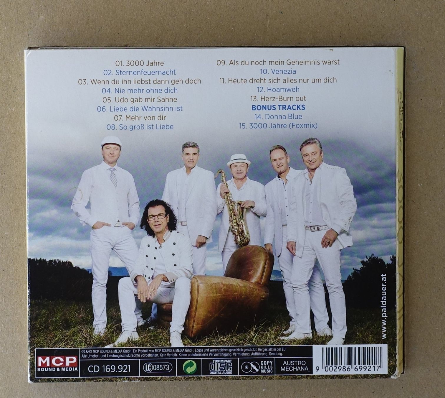 CD: Die Paldauer – 3000 Jahre - F29 – Usato da Sessa venduto da fraenklishop 1