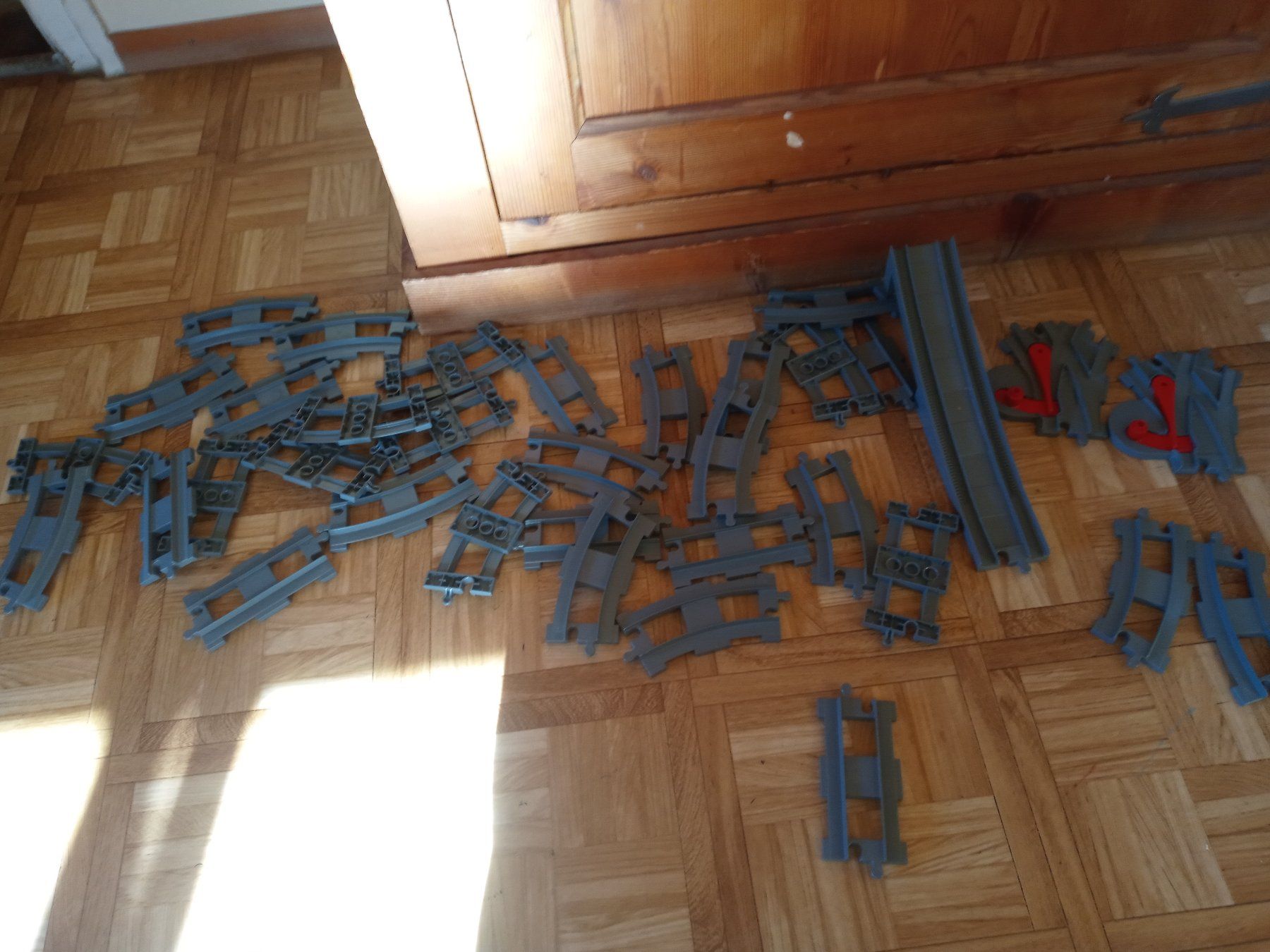 Giocattoli: Lego Duplo Schienen Eisenbahn Material – Usato da Prez-vers-Siviriez venduto da Monija70 1