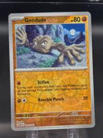 Geodude [Reverse Holo] #74 MEW 151 NM / 🇬🇧