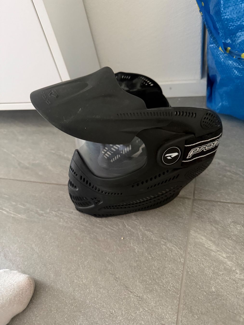 Protezione per viso e udito: Proto paintball mask black used – Usato da Zürich venduto da Benjamin_17