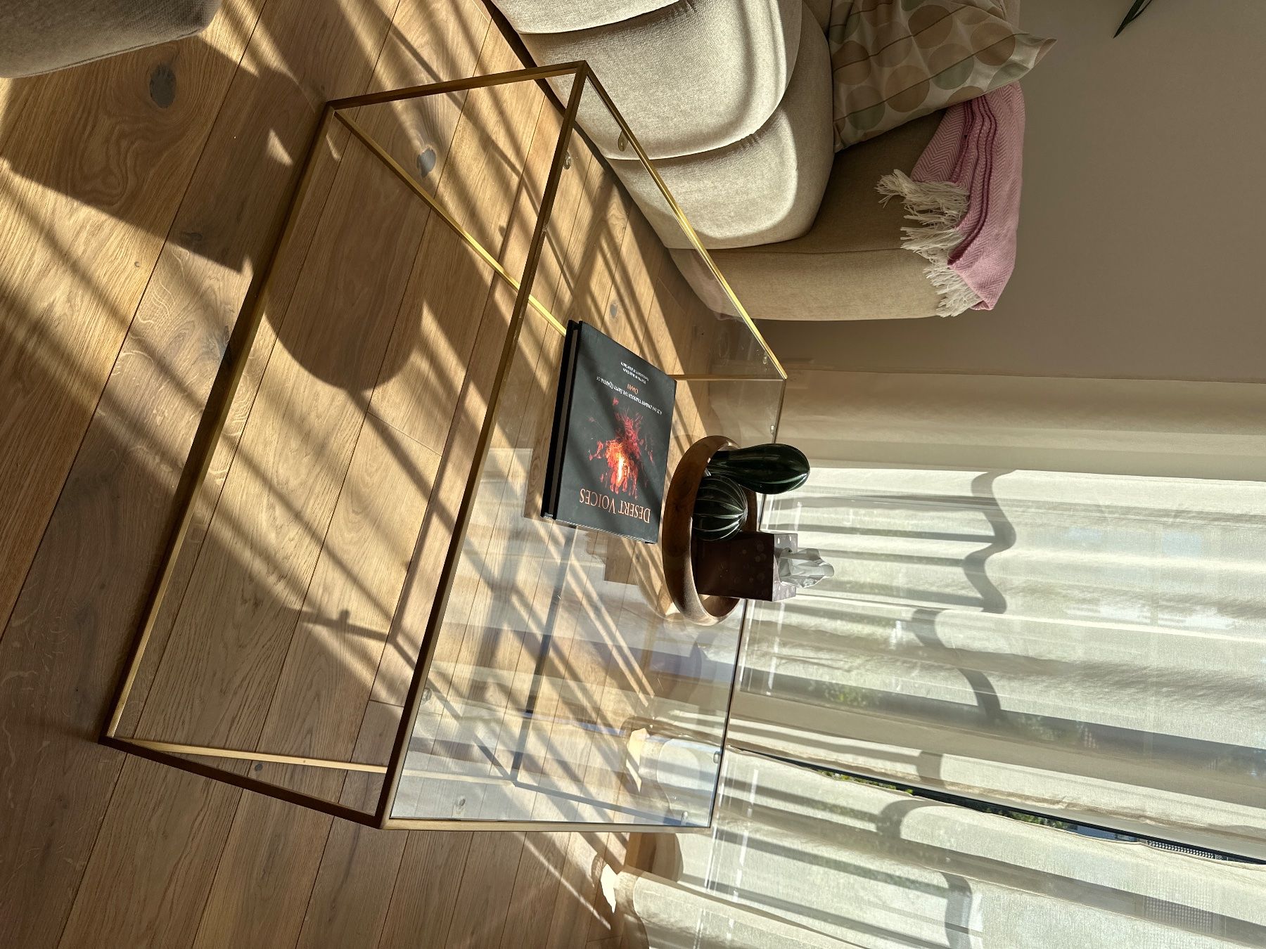 Tische: Couchtisch Glas/Messing – Gebraucht aus Pfaffhausen von ser_82yb
