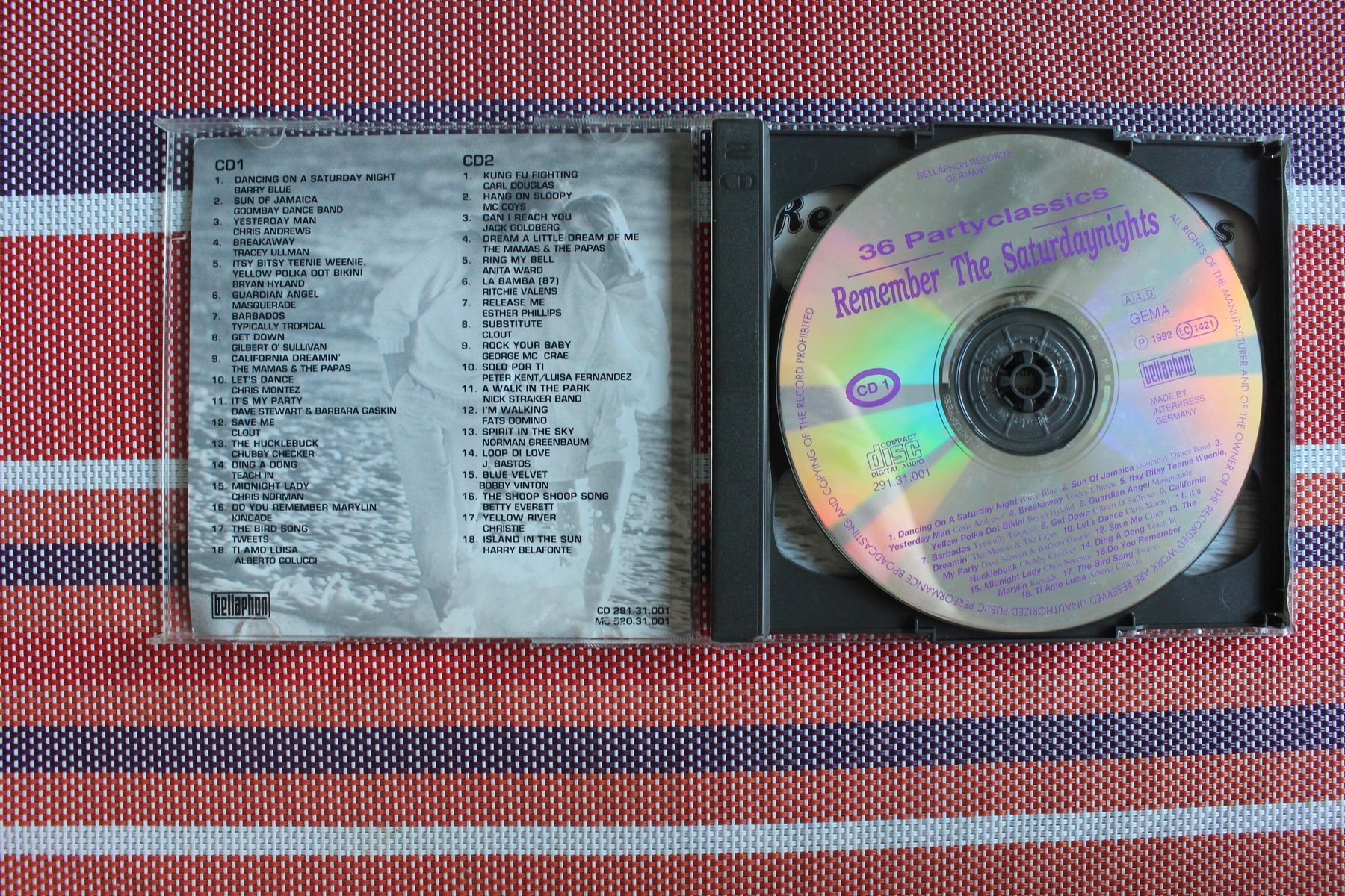CD: Various Artists, Remember The Saturdaynights -1992 Double CD – Usato da Geroldswil venduto da CD-Verkauf-2022 1