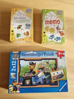 Puzzle Paw Patrol 3+/ Memo/ was gehört zusammen  für 3+