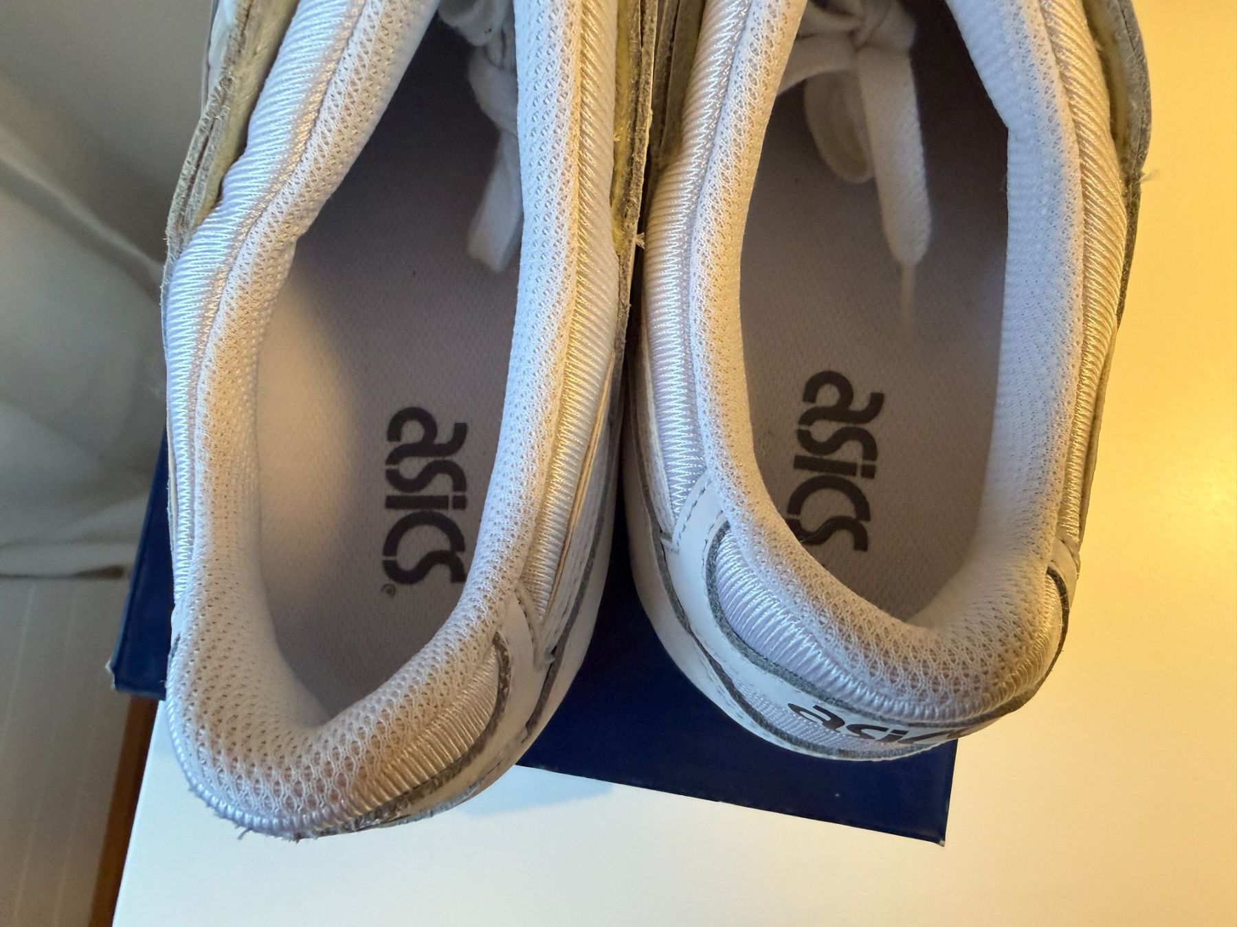 Asics Scarpe da uomo: Asics Gel-Lyte 3 All White – Usato da Ennenda venduto da KUROI14 4