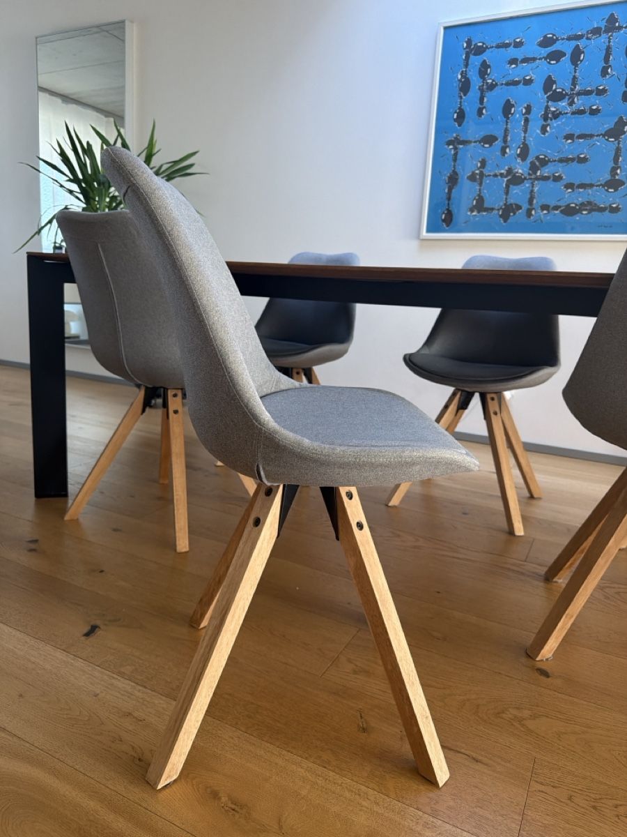 Chaises: Esszimmer Stühle 6x - Eiche / Polster – D'occasion à Emmen par underrtxed678 1
