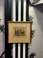 Gerahmtes Bild - Schweizer Trachten - Selten! 🖼️🇨🇭(21x25)