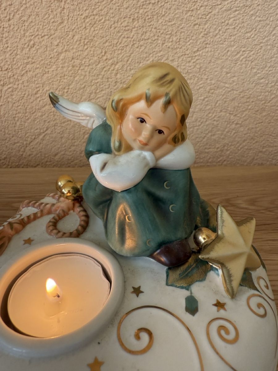 Statuette: Goebel Engel mit Teelicht – Usato da Sarmenstorf venduto da Nathaliie_21 1