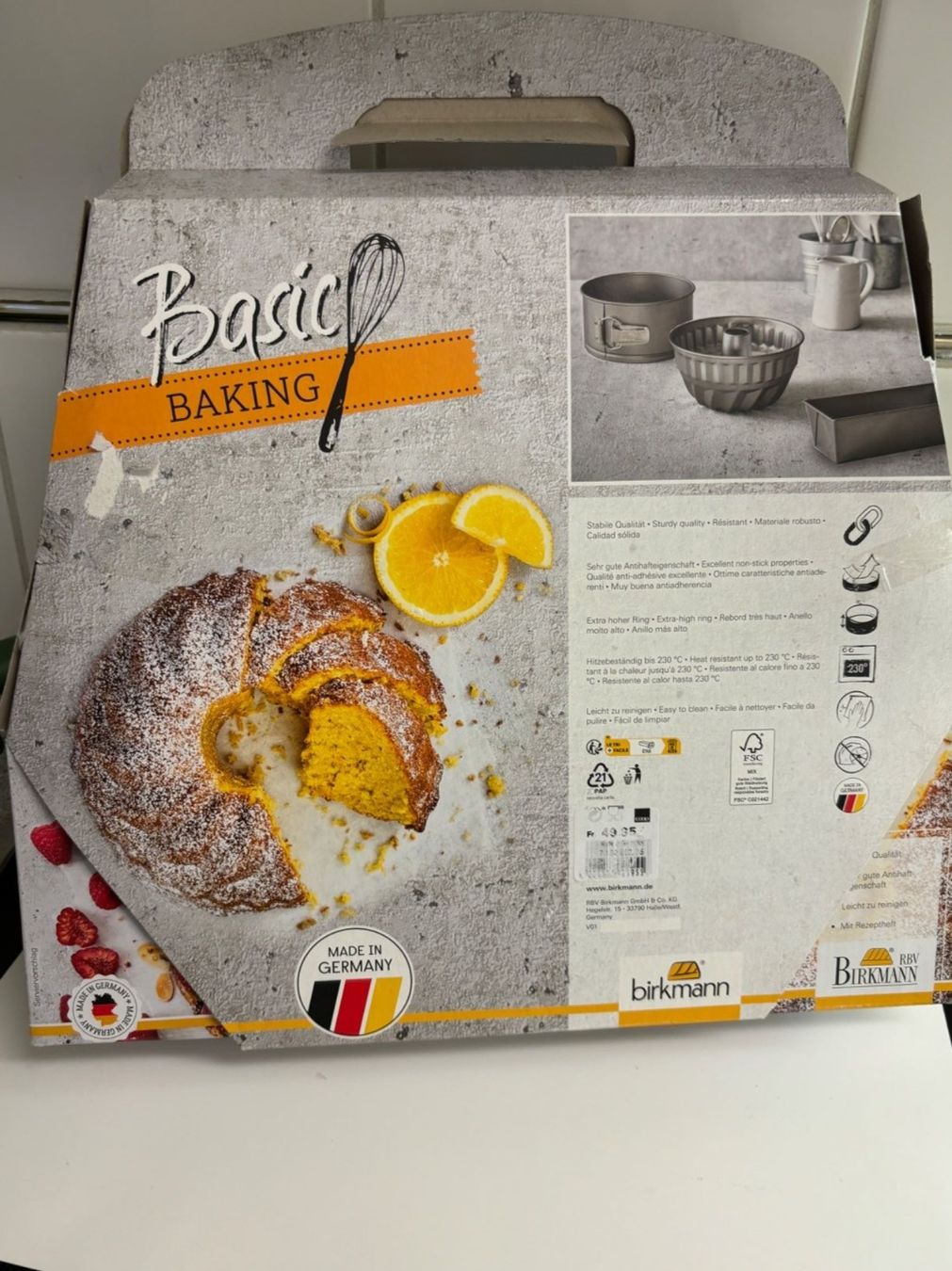 Moules à gâteaux: Backformen-Set, 3 - tlg.Nr.9 – Neuf avec emballage d'origine à Wallisellen par ASZT 7