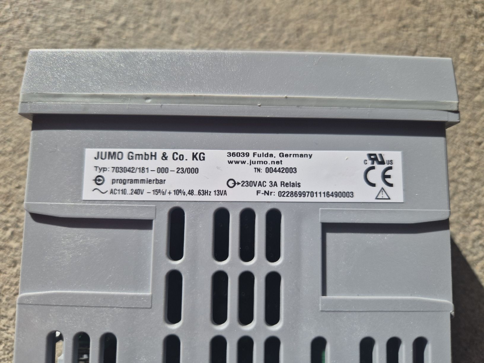 Componenti elettronici: JUMO dTRON 308 Regler – Usato da Linden venduto da Mathi41 2