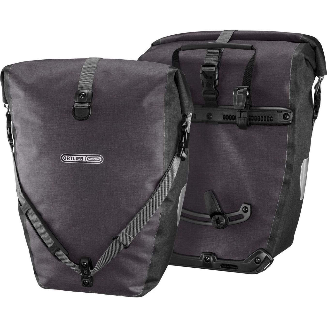Ortlieb Borse: Ortlieb Back-Roller Plus granit-schwarz – Nuovo e nell'imballaggio originale da Bottighofen venduto da zaap