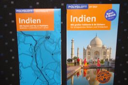 INDIEN - Reiseführer Polyglott mit Extra-Faltkarte 160Seiten