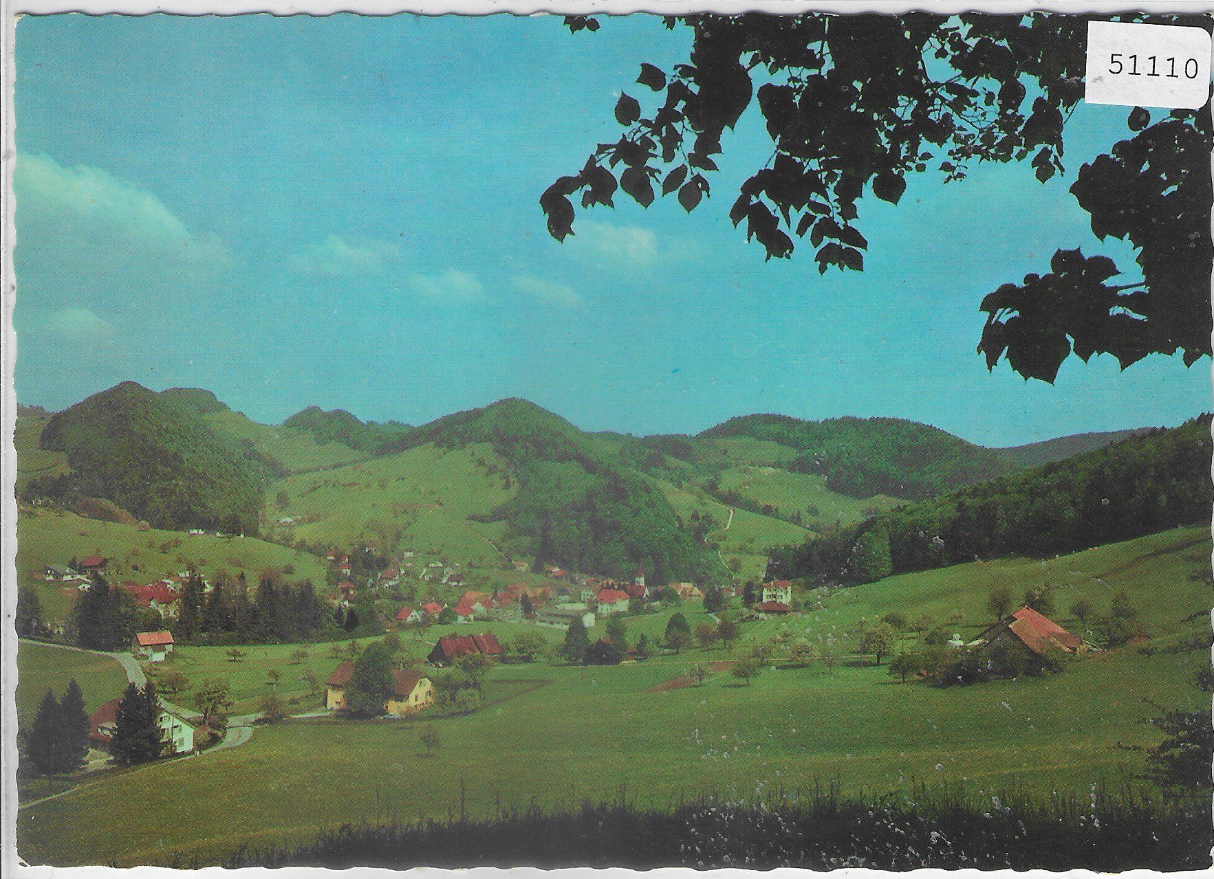 Cartoline postali: Langenbruck - Generalansicht – Usato da Ettingen venduto da Kartenplanet