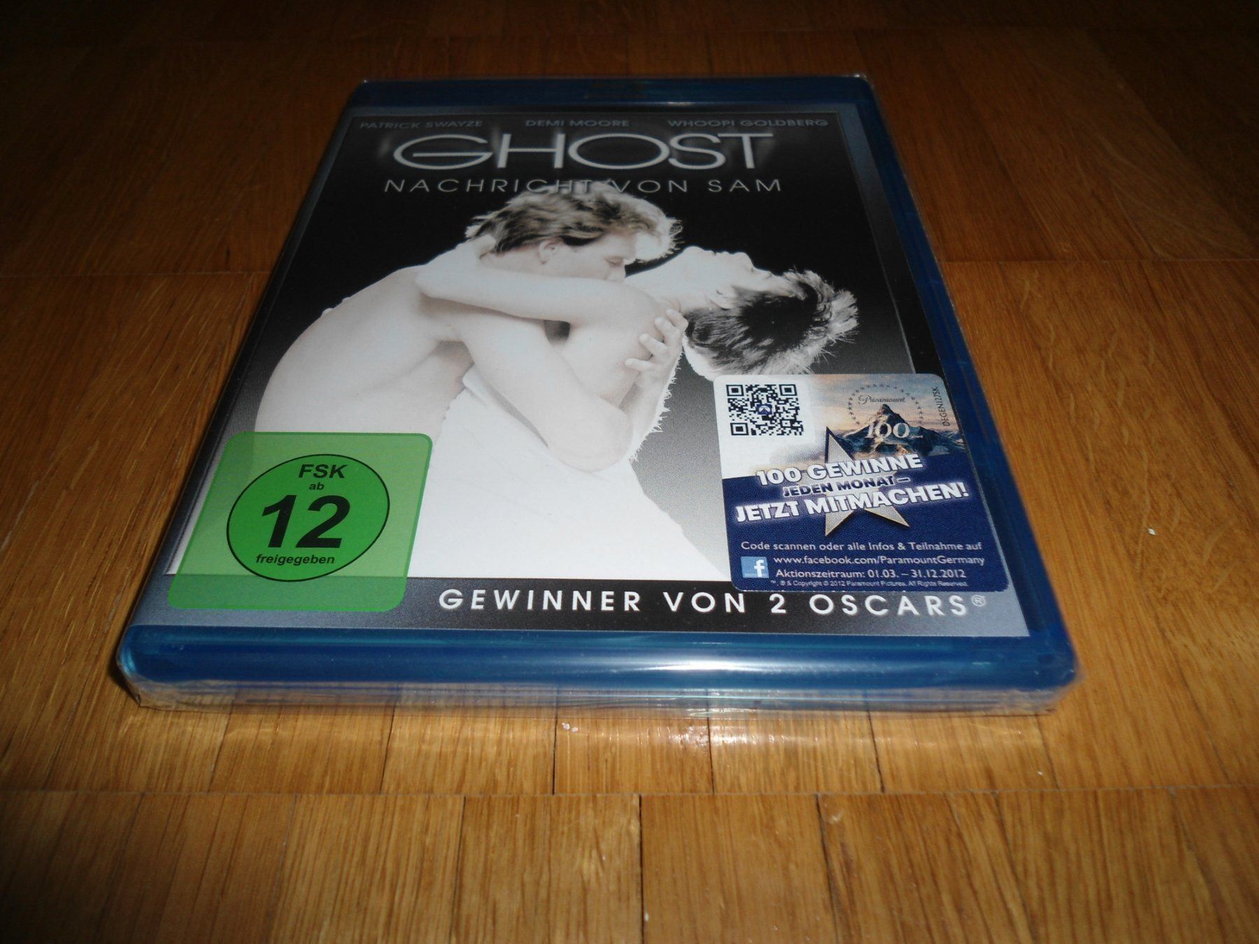 Tutti i DVDs: Ghost - Nachricht von Sam - BLU-RAY - UNCUT – Nuovo e nell'imballaggio originale da Basel venduto da havsok