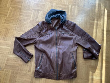 Leder Imitationen Jacke