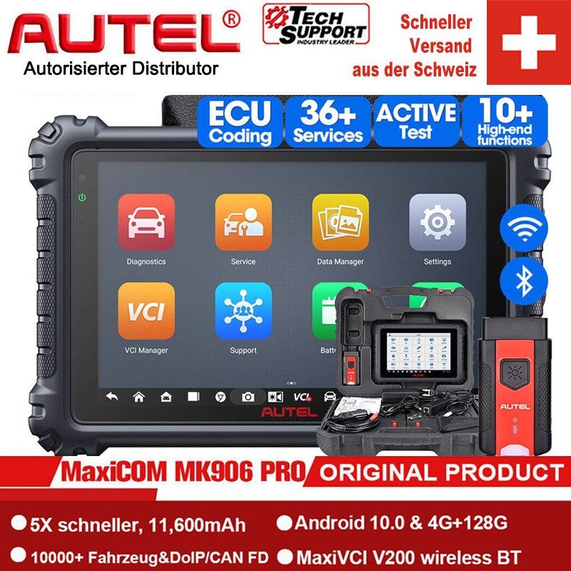 Scanner: Autel MK906 PRO OBD2 Diagnosegerät ECU Coding KeyProgrammier – Nuovo e nell'imballaggio originale da Malans GR venduto da BUYBEST-Schweiz