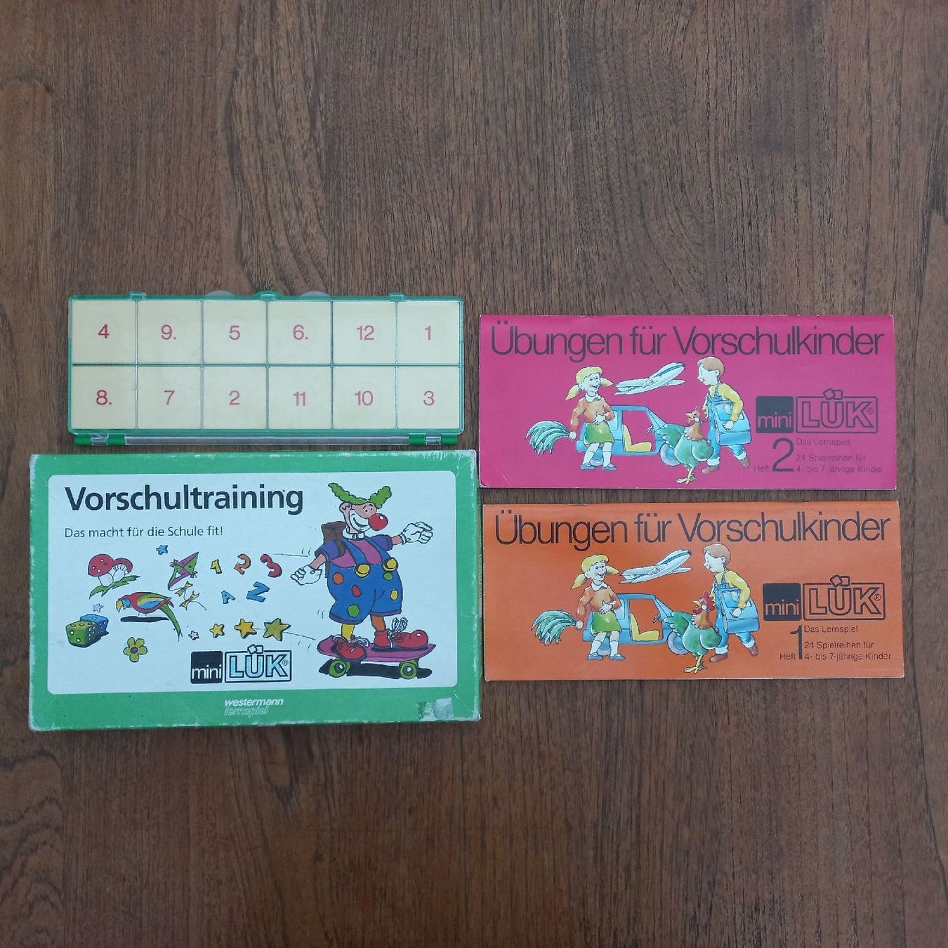 Giochi: mini LÜK Vorschultraining Lernspiel 2 Hefte – Usato da Lachen SZ venduto da jimmygoal13
