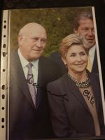 Frederik Willem de Klerk & Frau -persönlich gesammelt Zürich