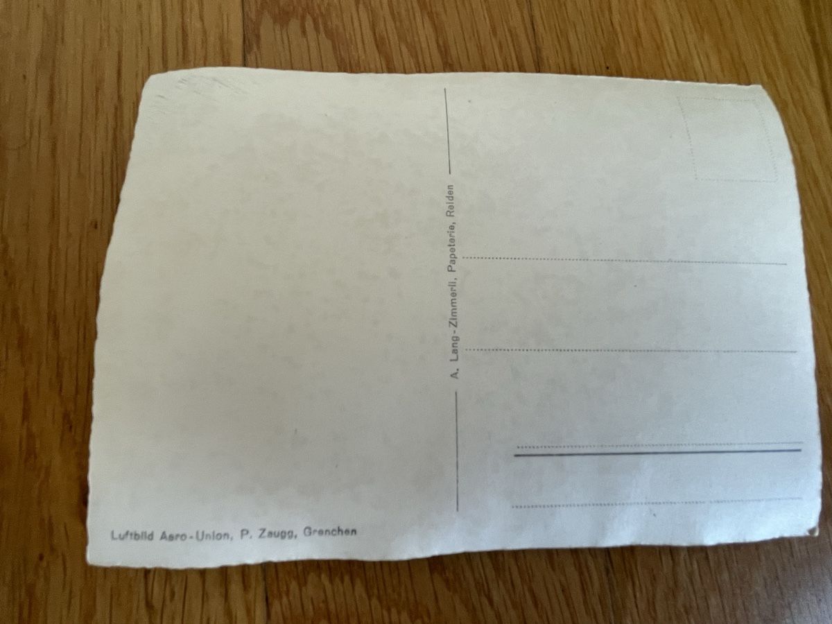 Cartoline postali: Ansichtskarte Reiden Luzern Luftbild ca. 1955 – Nuovo (secondo la descrizione) da Zürich venduto da Sansol79 3