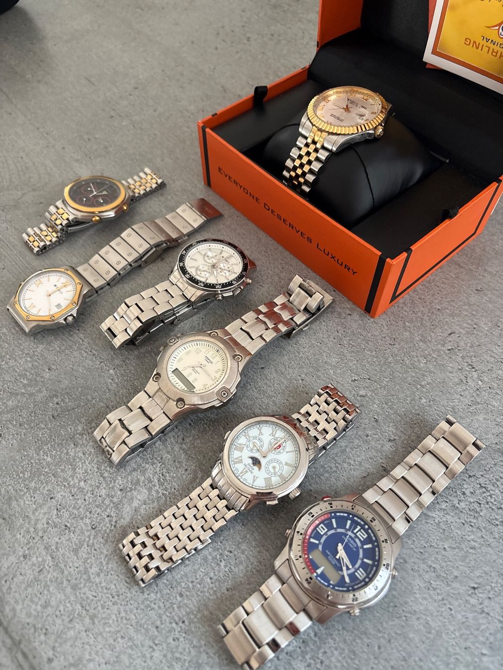 Orologi: Uhren Set 7Stück Konvolut – Difettoso da Benzenschwil venduto da Cosworth1 5