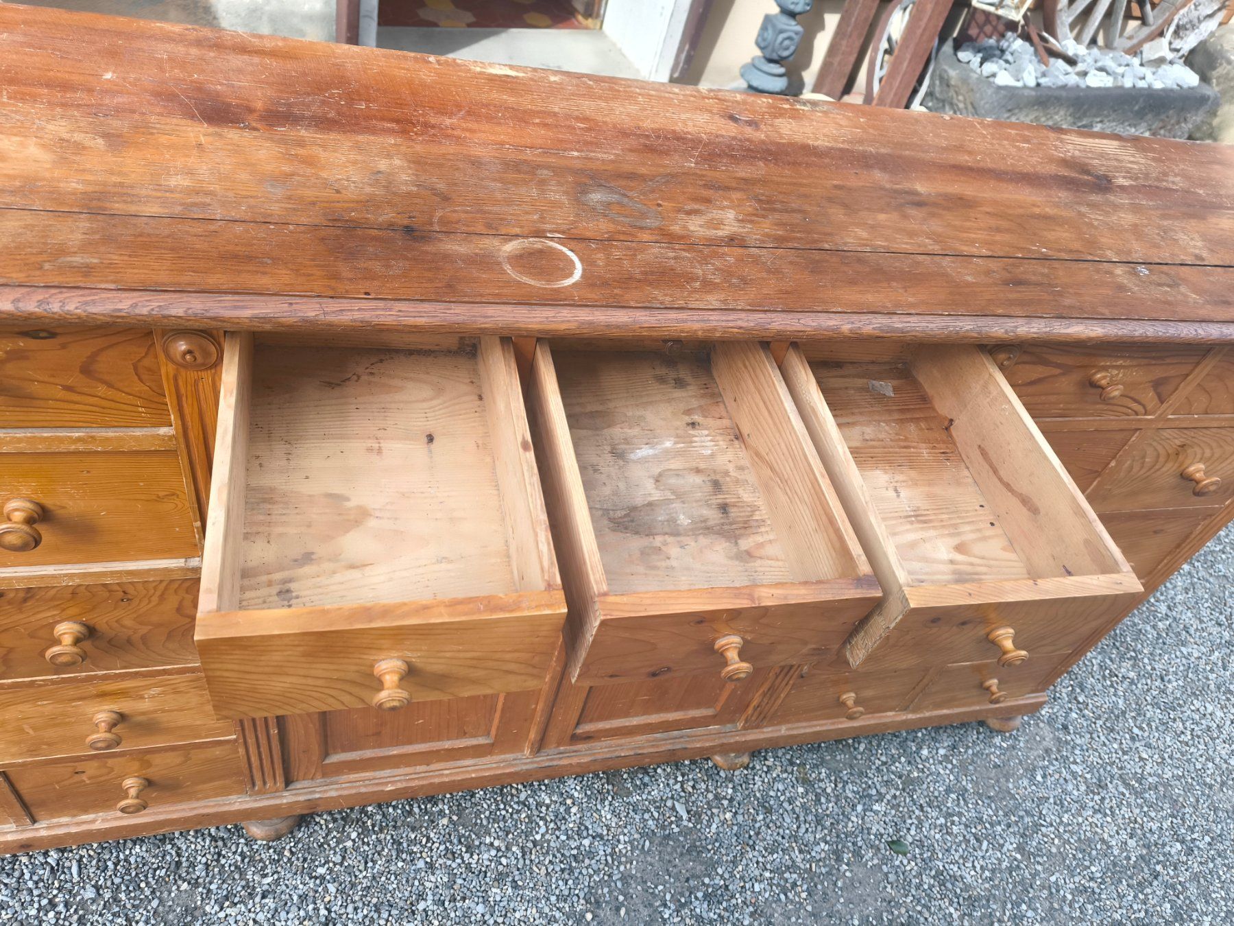 Cassettiere: Antikes Schubladen Siedeboard, Tanne massiv – Usato da Rorschacherberg venduto da snOOpydOg11 1