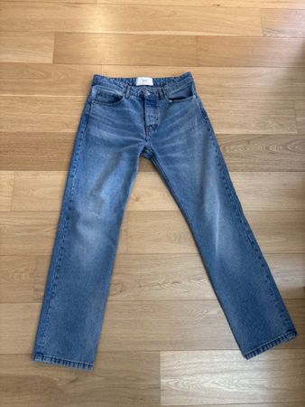 Ami Paris Straight Cut Blue Jeans