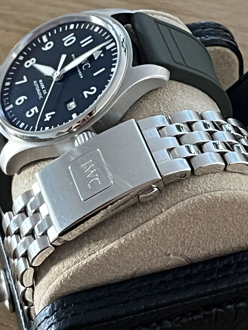 IWC Orologi: IWC Mark XX Automatic mit Stahlband, 2 Bänder und Box – Usato da Mols venduto da Mountain_Picture 3