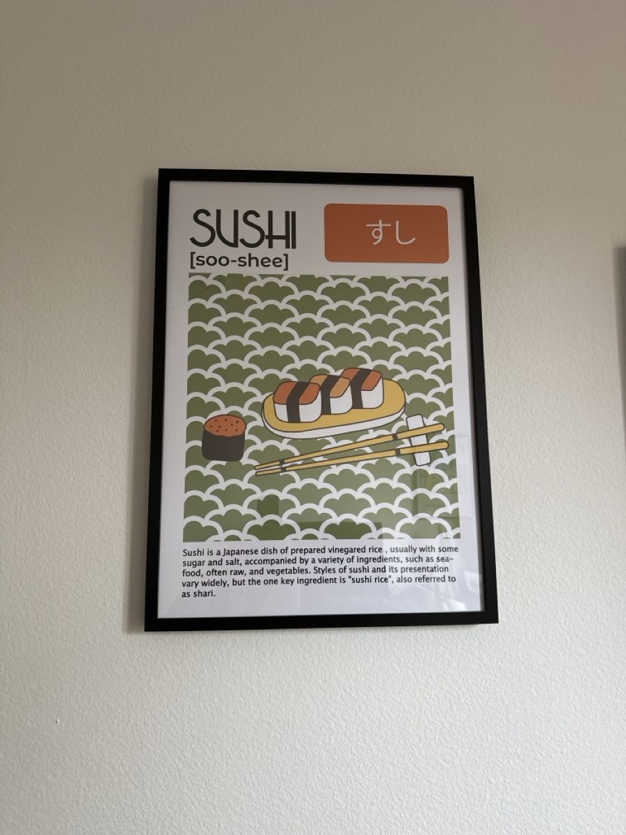 Foto & Immagini: 2x gerahmte Poster Sushi und Ramen – Usato da Bern venduto da mom_d6hv 1