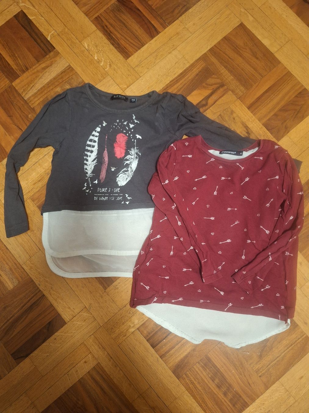 Camicette, T-shirt & Top: 2 adorables hauts taille 104 – Usato da Fribourg venduto da lf87