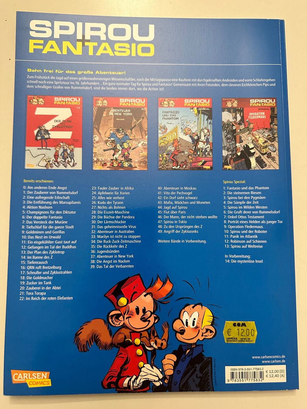 Comics: Spirou + Fantasio Spezial Band 13 – Gebraucht aus Münsingen von Ganjam 2
