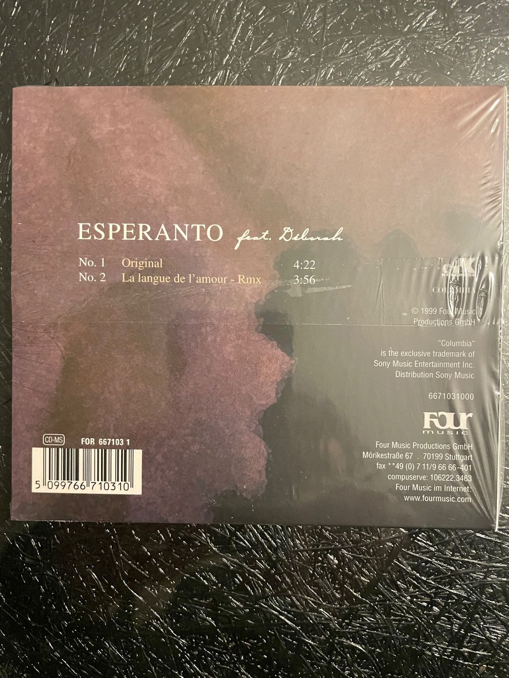 CD: Single Esperanto - Freundeskreis, 1999 – Nuovo e nell'imballaggio originale da Sutz venduto da fx05 1