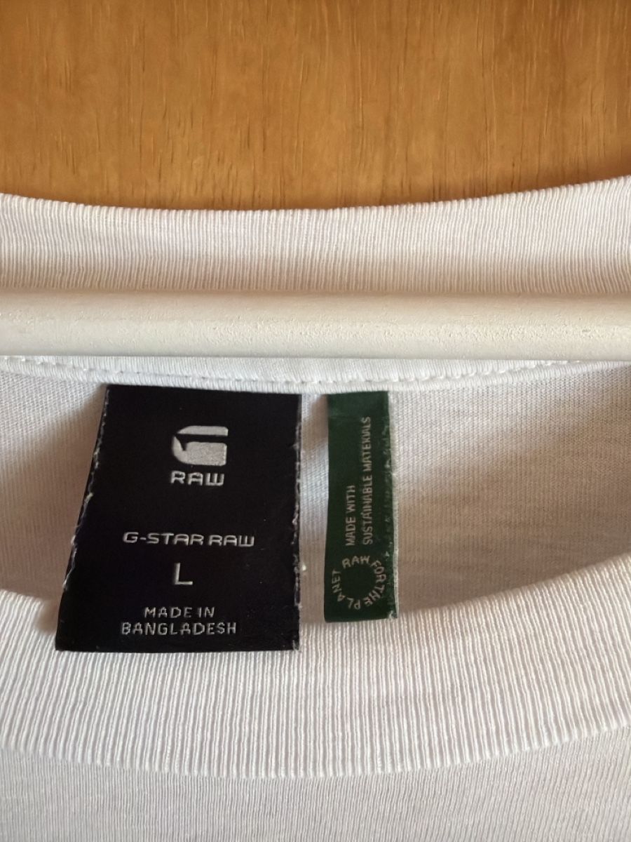 G-Star T-shirt: G-Star T-Shirt weiss Grösse L – Usato da Hauptwil venduto da Tifosi92 2