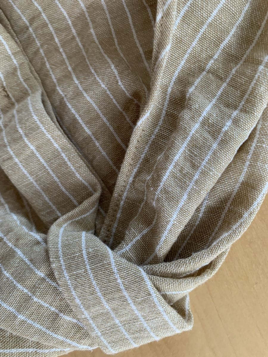 C&A Chemisiers: Leichte, luftige Bluse, beige/weiss gestreift, Gr. 38 – Neuf (Voir description) à Galgenen par Waldliesel 3