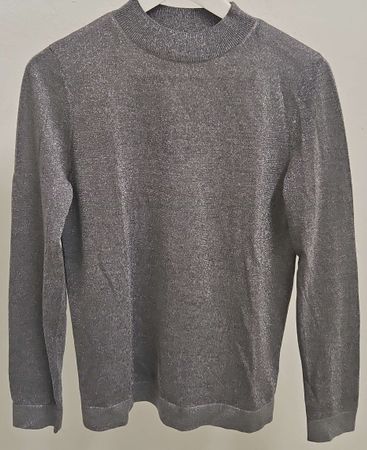 Glitzer Pullover von &Other Stories, Grösse XS