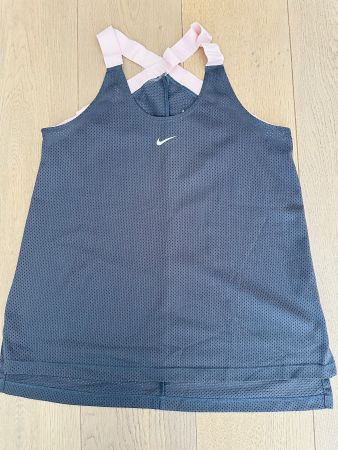 Nike top grauviolet S