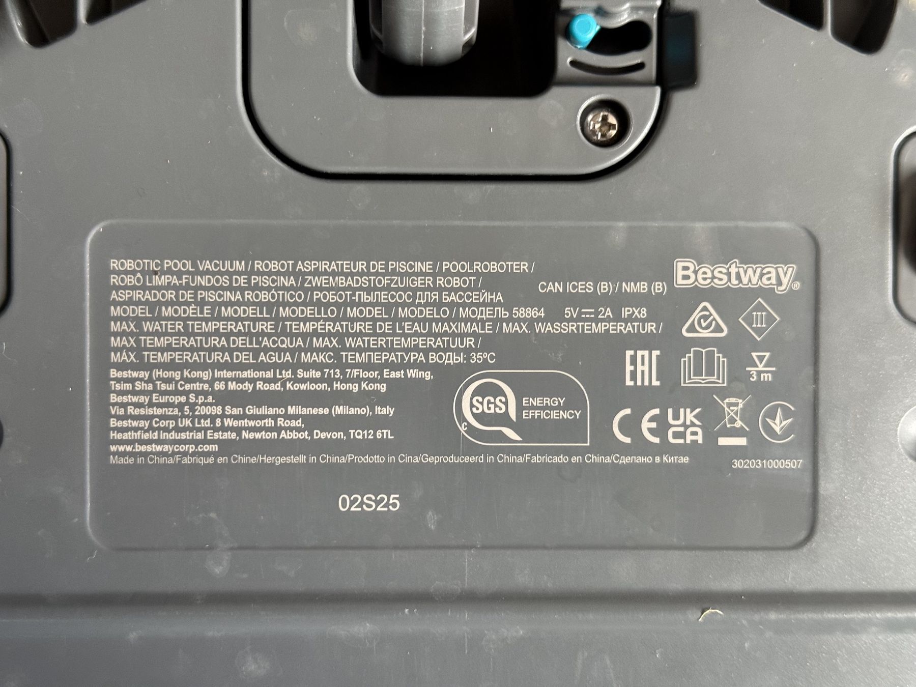Schwimmbad-Zubehör: Bestway Poolroboter 58664 inkl. Ladegerät – Gebraucht aus Meilen von MockUrs 2