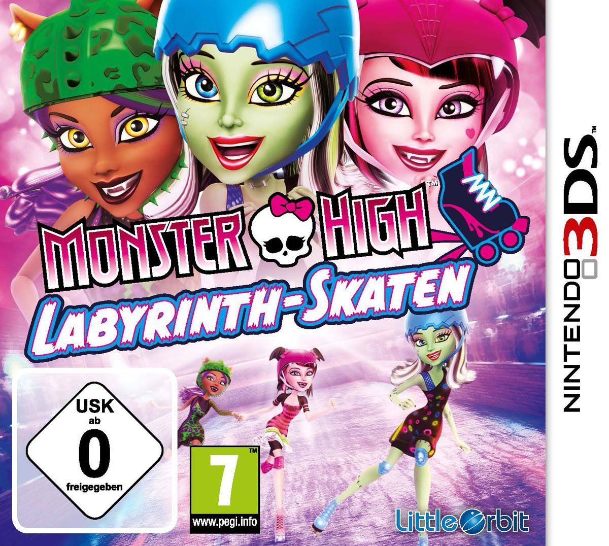 Nintendo Giochi: Monster High Labyrinth-Skaten  3DS – Usato da Schüpfheim venduto da Games_Spielkonsolen 2