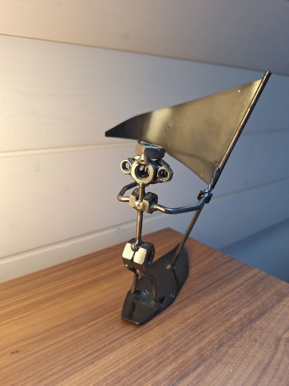 Alle Dekorationen: Metallfigur Wind Surfer Deko in Topzustand – Neu (gemäss Beschreibung) aus Buch am Irchel von Potzblitz2 3