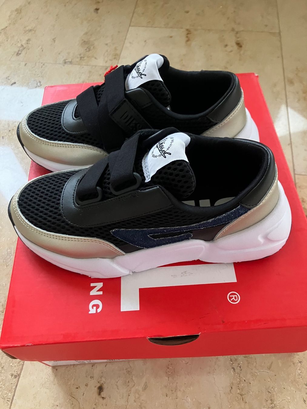 Diesel Scarpe per ragazzi: Diesel Kinder Sneakers – Nuovo e nell'imballaggio originale da Walchwil venduto da Maxana