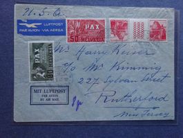 1945 Pax Brief in die USA