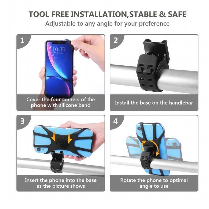 Wandhalterungen: Handyhalterung Fahrrad Abnehmbare Design – Neu (gemäss Beschreibung) aus Thun von nuonuoshop 6
