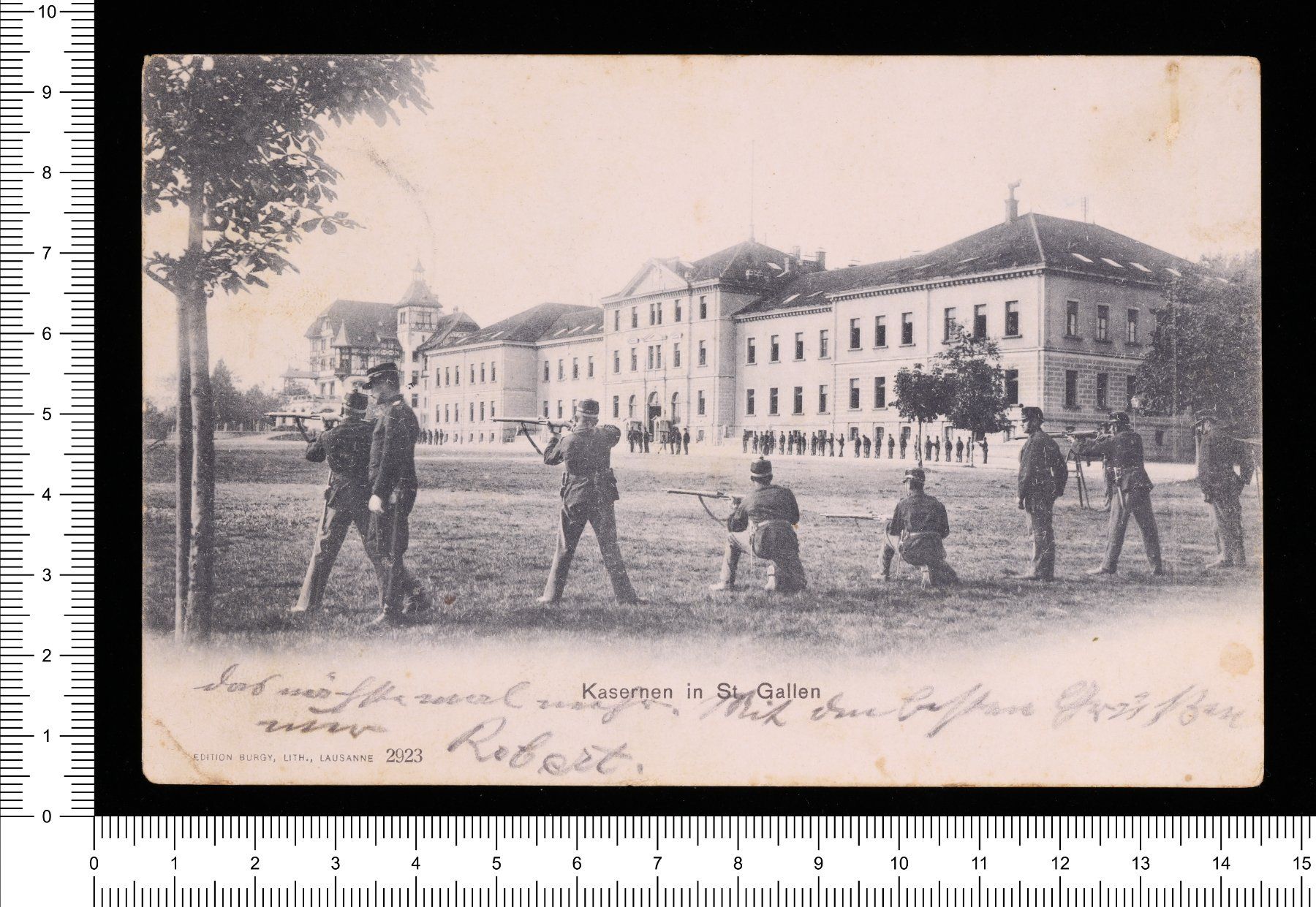 Cartoline postali: Kasernen in St. Gallen – Usato da Riehen venduto da Tignanello1